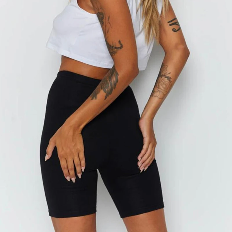 Women's High Waist Bike Shorts Women's High Waist Bike Shorts