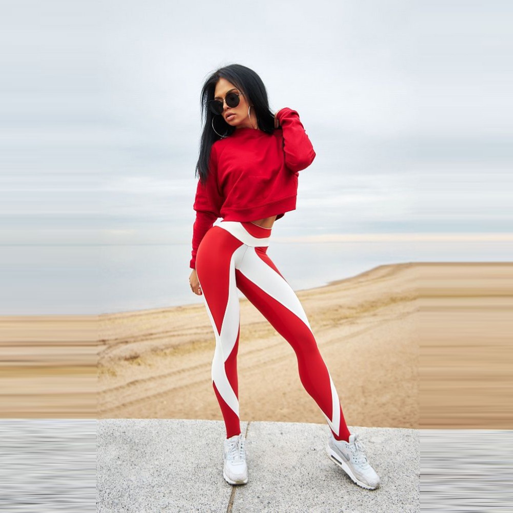 Women's Sport Style High Waist Elastic Leggings Women's Sport Style High Waist Elastic Leggings